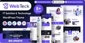 Webteck IT Solution and Technology Theme