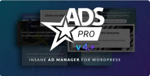 Ads Pro Plugin Advertising Manager