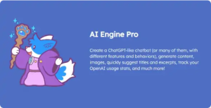 AI Engine Pro ChatGPT Chatbot GPT