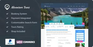 Adventure Tours Tour and Travel Theme
