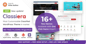 Classiera Classified Ads Theme