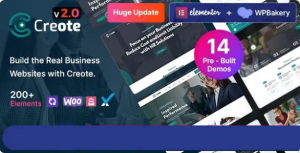 Creote Corporate and Consulting Theme