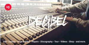 Decibel Professional Music Theme