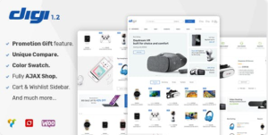 Digi Electronics Store Theme