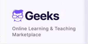 Geeks Online Learning Marketplace Theme