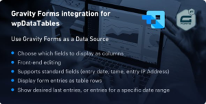 Gravity Forms integration for wpDataTables