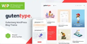 Gutentype Gutenberg Theme for Modern Blog