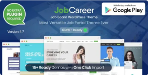 JobCareer Job Board Responsive Theme