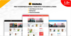 Madara WordPress Theme for Manga
