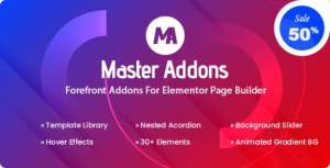 Master Addons Pro for Elementor