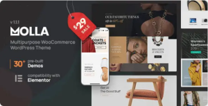 Molla MultiPurpose WooCommerce Theme