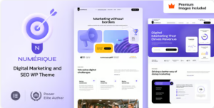 Numérique SEO Digital Marketing Theme