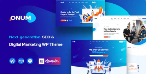 Onum SEO And Marketing Theme