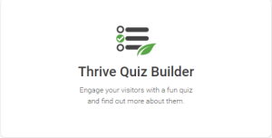 Thrive Themes Quiz Builder Plugin
