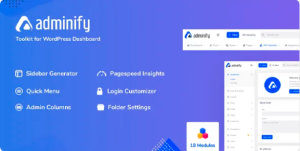 WP Adminify Dashboard Customizer