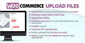 WooCommerce Upload Files