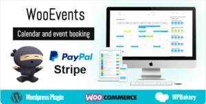 WooEvents Calendar and Event Booking